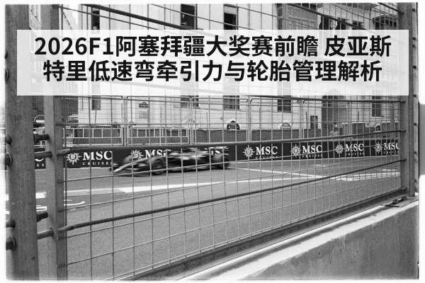 2026F1阿塞拜疆大奖赛前瞻 皮亚斯特里低速弯牵引力与轮胎管理解析